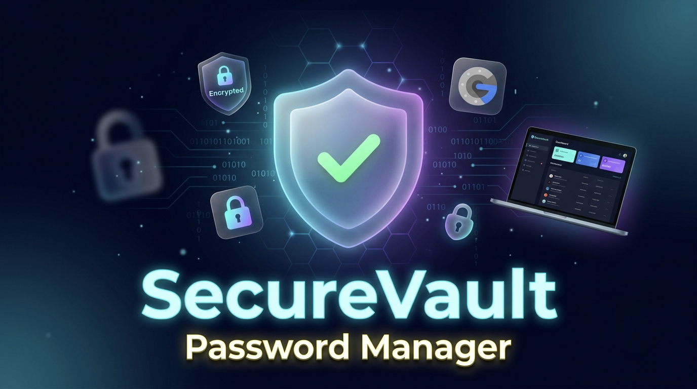 SecureVault – Password Manager with Next.js & MongoDB